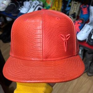 Rare NIKE KOBE RED HAT PYTHON LEATHER ADJUSTABLE STRAP